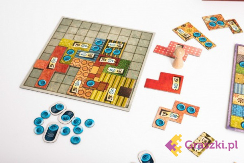 Patchwork elementy gra Patchwork elementy gra