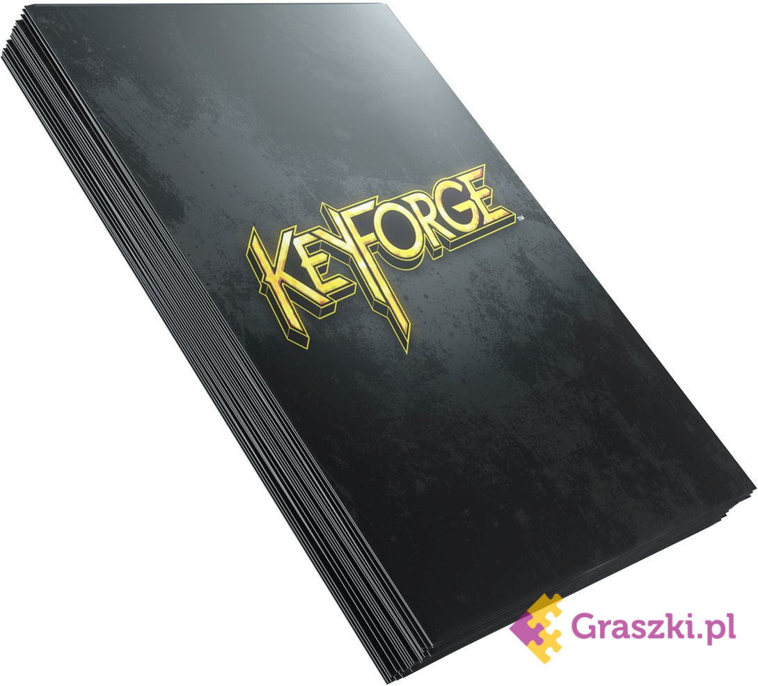 Gamegenic: KeyForge - Logo Sleeves Black 2