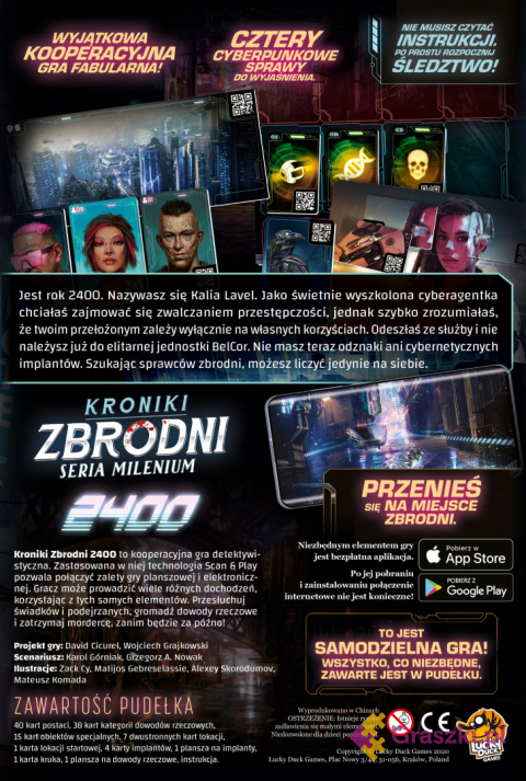 Kroniki zbrodni: Seria milenium - 2400 tył Kroniki zbrodni: Seria milenium - 2400 tył