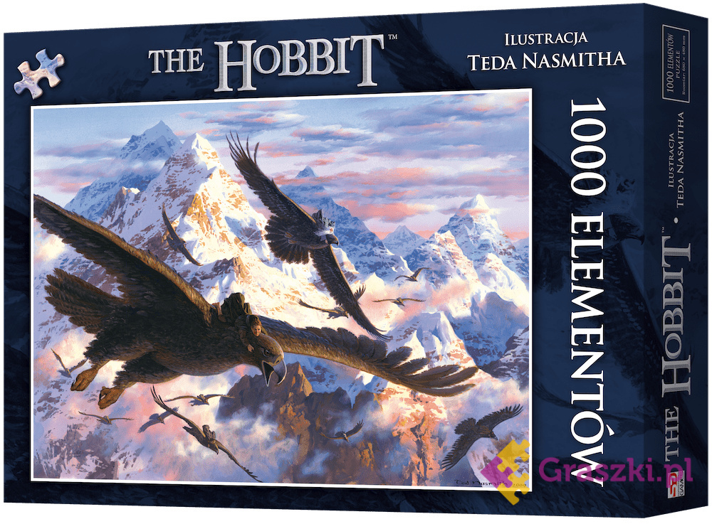 Puzzle Hobbit: Bilbo i orły (1000 elementów) Puzzle Hobbit: Bilbo i orły (1000 elementów)