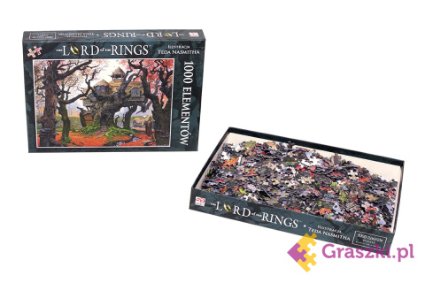 Puzzle Władca Pierścieni: Rhosgobel (1000 elementów) zawartość Puzzle Władca Pierścieni: Rhosgobel (1000 elementów) zawartość