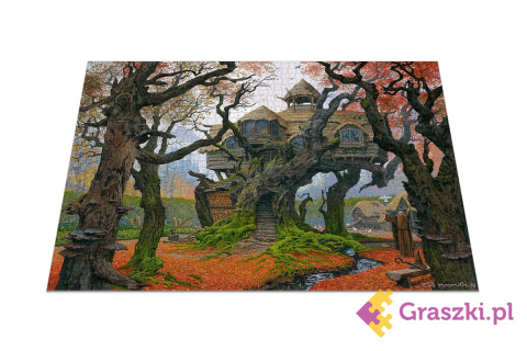 Puzzle Władca Pierścieni: Rhosgobel (1000 elementów) efekt Puzzle Władca Pierścieni: Rhosgobel (1000 elementów) efekt
