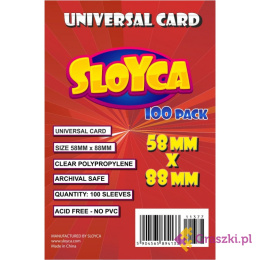 SLOYCA Koszulki Universal Card (58x88mm)