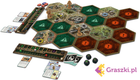 Fallout: Gra planszowa plansza Fallout: Gra planszowa plansza