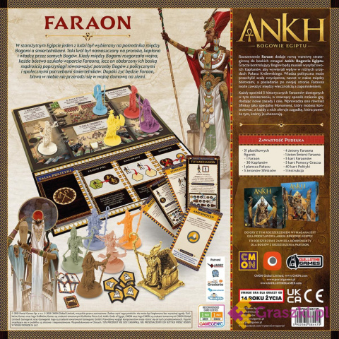 ANKH: Faraon tył ANKH: Faraon tył