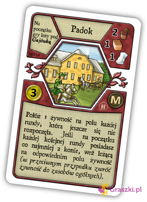 Agricola: Torfowisko karta Agricola: Torfowisko karta