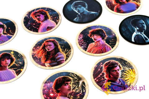 Stranger Things: Atak łupieżcy umysłów żetony Stranger Things: Atak łupieżcy umysłów żetony