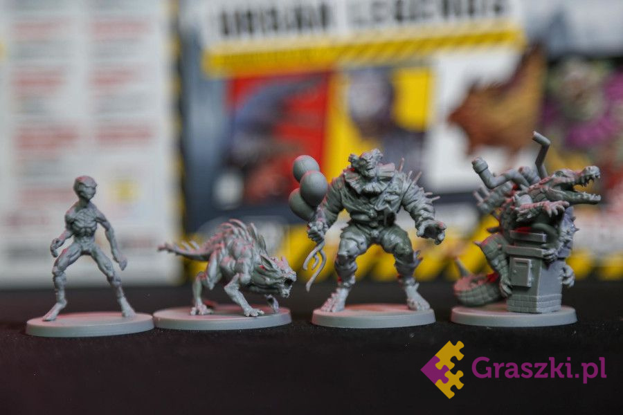Zombicide 2.0: Miejskie Legendy figurki Zombicide 2.0: Miejskie Legendy figurki