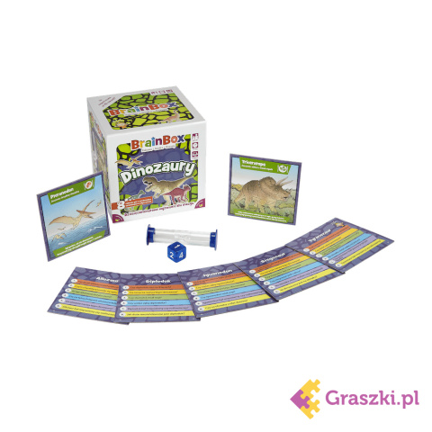BrainBox Dinozaury zawartość BrainBox Dinozaury zawartość