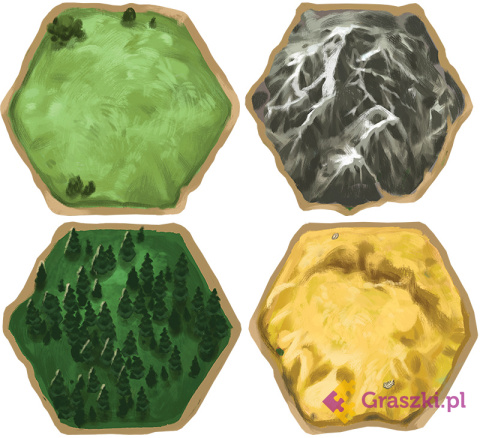 Catan: Świt ludzkości żetony Catan: Świt ludzkości żetony