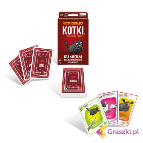 Eksplodujące Kotki: Wersja dla 2 graczy 2 Eksplodujące Kotki: Wersja dla 2 graczy 2