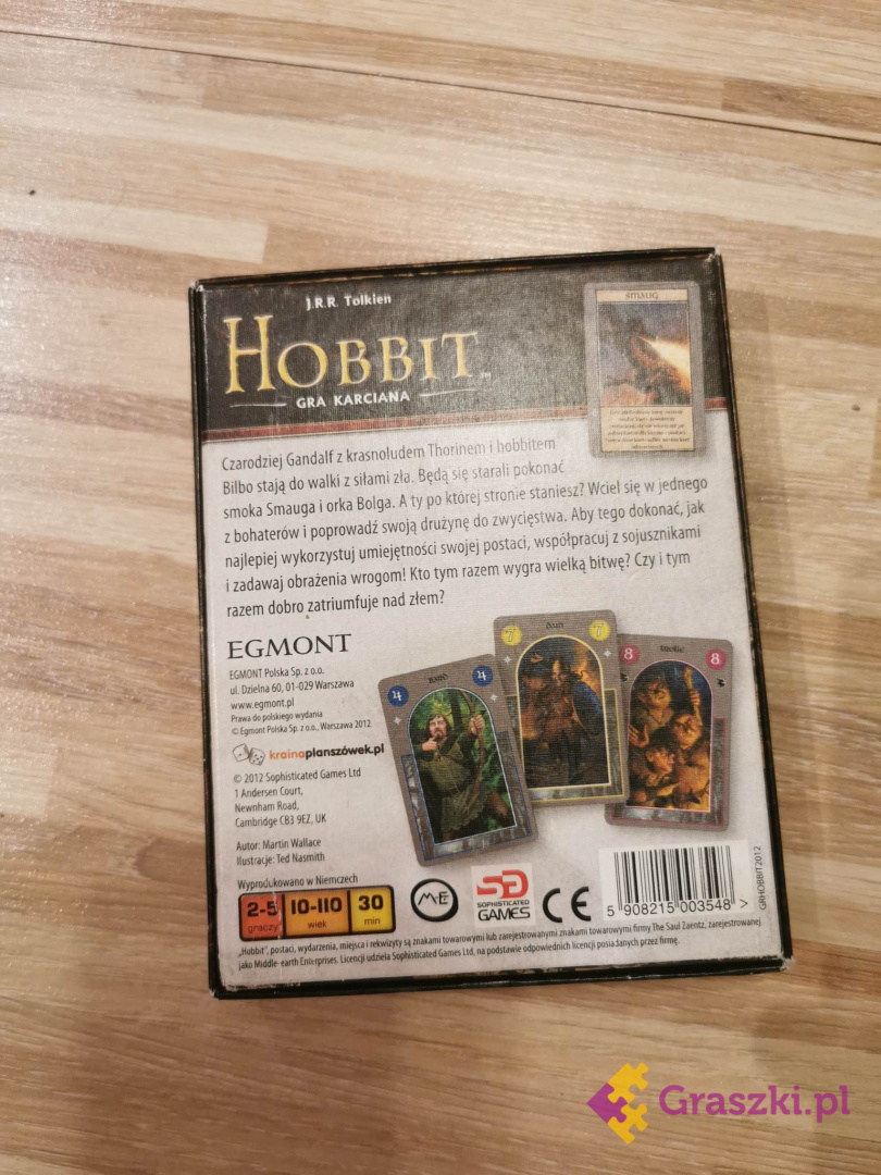 Hobbit gra karciana UŻYWANE 2