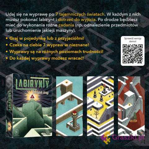 Labirynty Początek drogi gra solo Labirynty Początek drogi gra solo