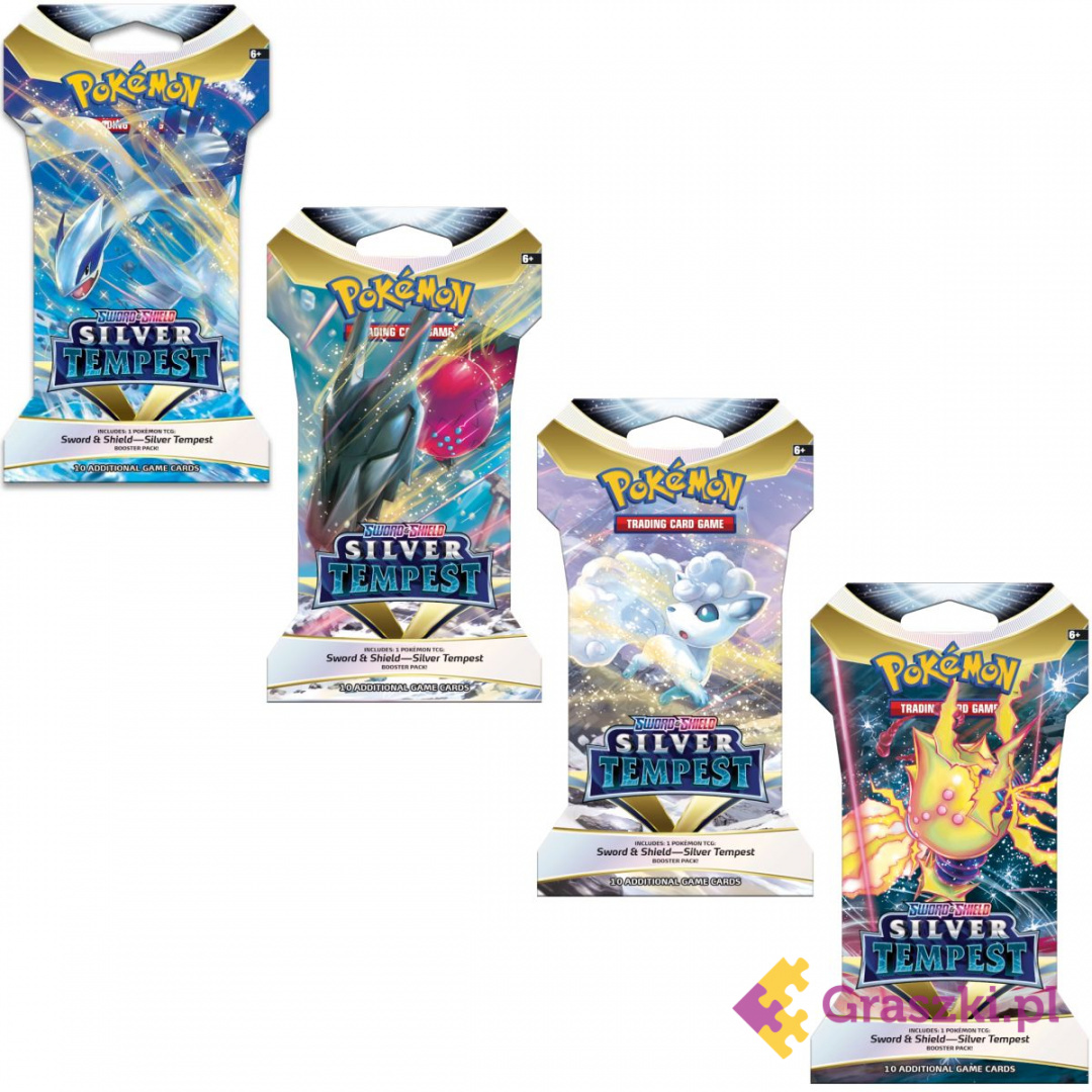 Pokémon TCG: Silver Tempest Sleeved Booster Pokémon TCG: Silver Tempest Sleeved Booster