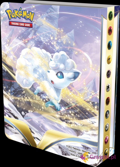 Pokémon TCG: Silver Tempest Mini Portfolio w/Booster album Pokémon TCG: Silver Tempest Mini Portfolio w/Booster album
