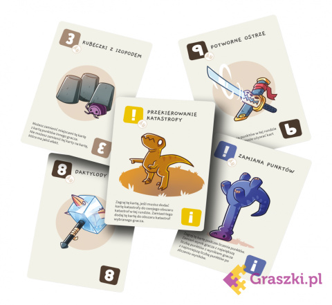 Dinokalipsa: Dodatek dla 5-6 graczy karty Dinokalipsa: Dodatek dla 5-6 graczy karty