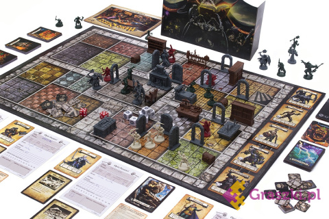 HeroQuest Game system plansza główna HeroQuest Game system plansza główna