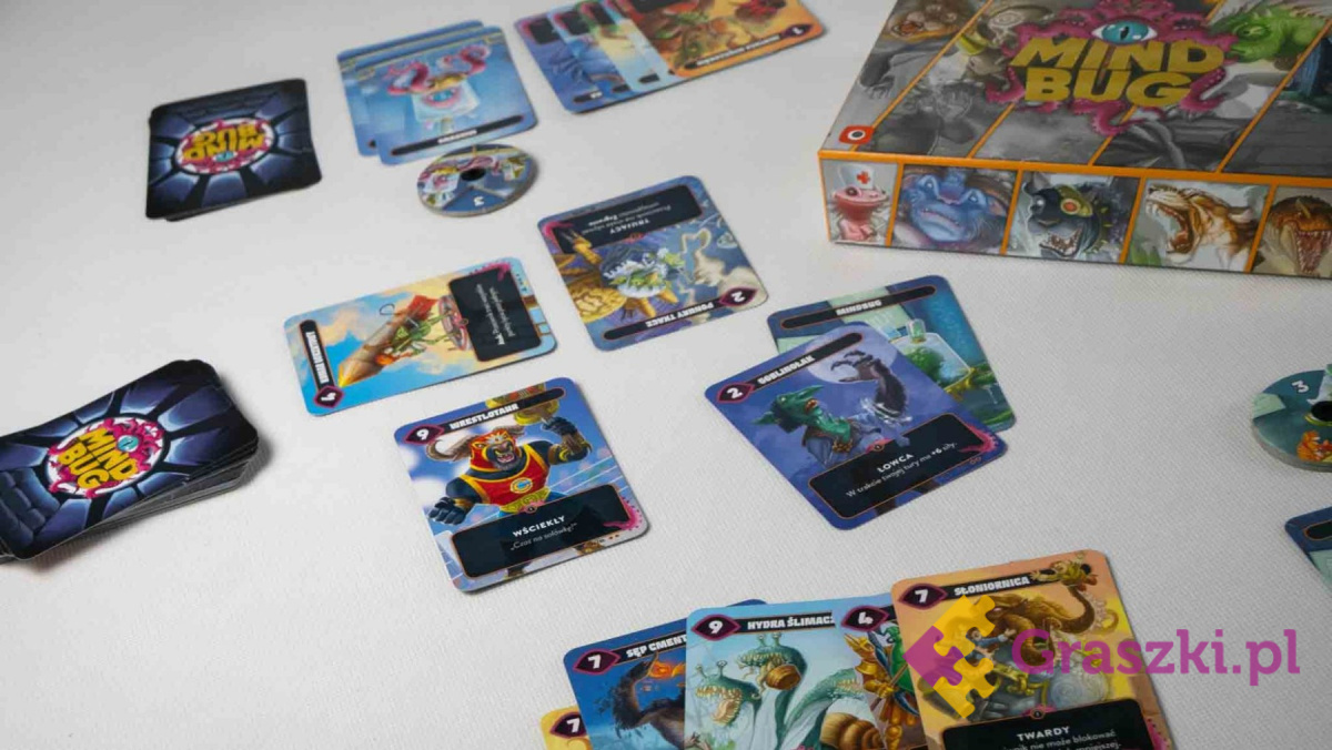 Mindbug gra planszowa Mindbug gra planszowa
