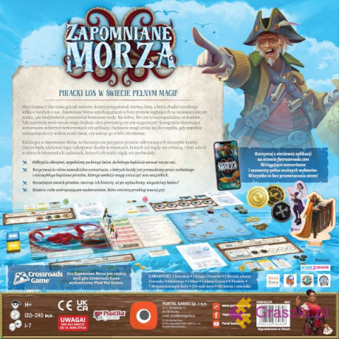 Zapomniane Morza tył Zapomniane Morza tył