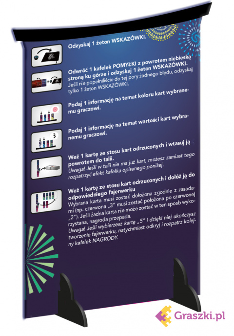 Hanabi: Wielki pokaz instrukcja Hanabi: Wielki pokaz instrukcja