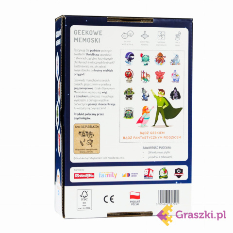 Baby Geek Geekowe memoski tył Baby Geek Geekowe memoski tył
