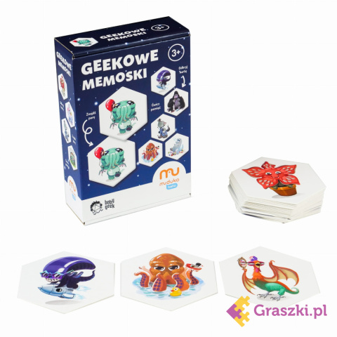 Baby Geek Geekowe memoski gra planszowa Baby Geek Geekowe memoski gra planszowa
