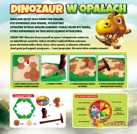Dinozaur w opałach tył Dinozaur w opałach tył