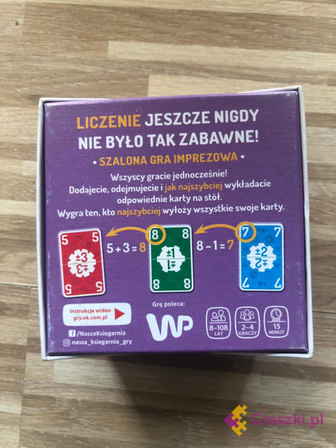 Gra liczbowa pudełko Gra liczbowa pudełko