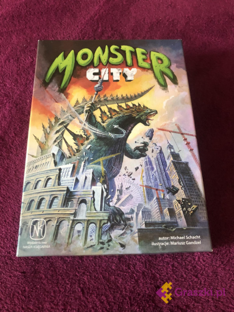 Monster City gra planszowa