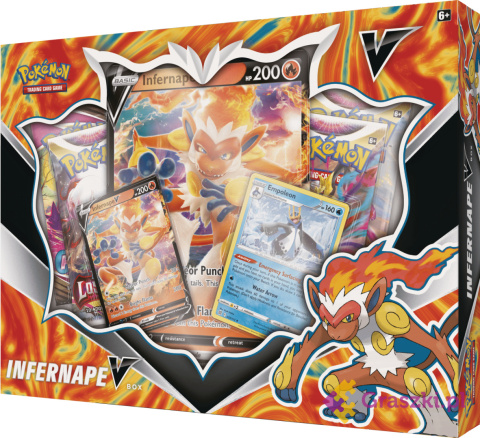 Pokémon TCG: Box Infernape V bok Pokémon TCG: Box Infernape V bok