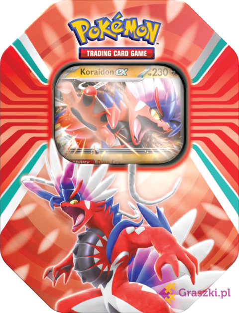 Pokémon TCG: Paldea Legends Tins Koraidon Pokémon TCG: Paldea Legends Tins Koraidon
