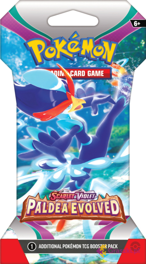 Pokémon TCG: Scarlet & Violet - Paldea Evolved - Sleeved Booster 2 Pokémon TCG: Scarlet & Violet - Paldea Evolved - Sleeved Booster 2