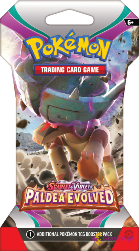 Pokémon TCG: Scarlet & Violet - Paldea Evolved - Sleeved Booster 3 Pokémon TCG: Scarlet & Violet - Paldea Evolved - Sleeved Booster 3