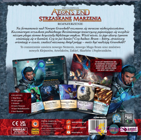Aeon's End: Strzaskane Marzenia tył Aeon's End: Strzaskane Marzenia tył