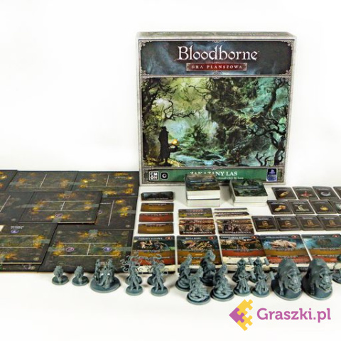 Bloodborne Gra Planszowa Zakazany Las zawartość Bloodborne Gra Planszowa Zakazany Las zawartość