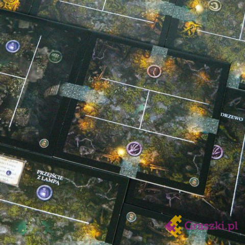 Bloodborne Gra Planszowa Zakazany Las plansza Bloodborne Gra Planszowa Zakazany Las plansza