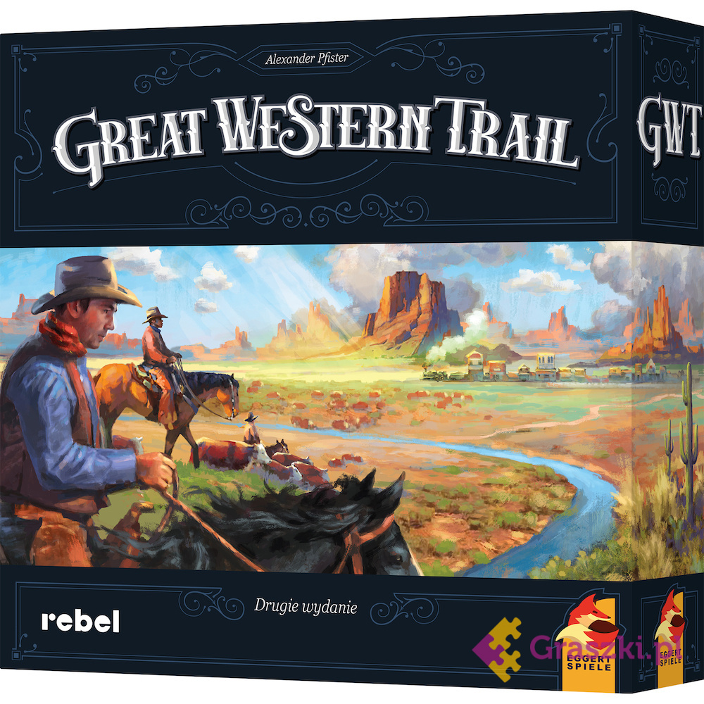 Pudełko: Great Western Trail - dostępne na miejscu