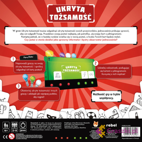 Ukryta tożsamość gra Ukryta tożsamość gra