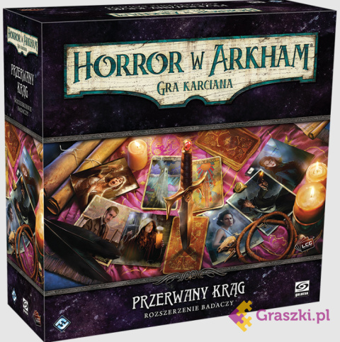 Horror w Arkham: Gra karciana - Przerwany krąg - Rozszerzenie badaczy Horror w Arkham: Gra karciana - Przerwany krąg - Rozszerzenie badaczy