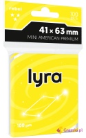 Koszulki na karty Rebel (41x63 mm) Lyra Premium
