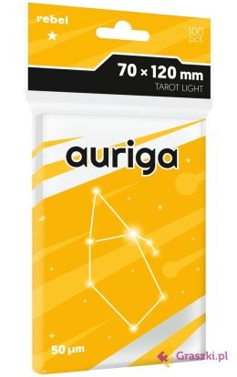 Koszulki na karty Rebel (70x120 mm) Auriga Light