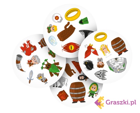 Dobble Władca Pierścieni elementy Dobble Władca Pierścieni elementy