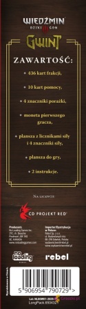 Gwint: Legendarna gra karciana ostrzeżenia