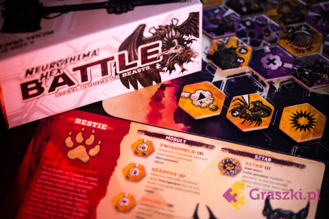 Neuroshima Hex: Battle pudełko Neuroshima Hex: Battle pudełko