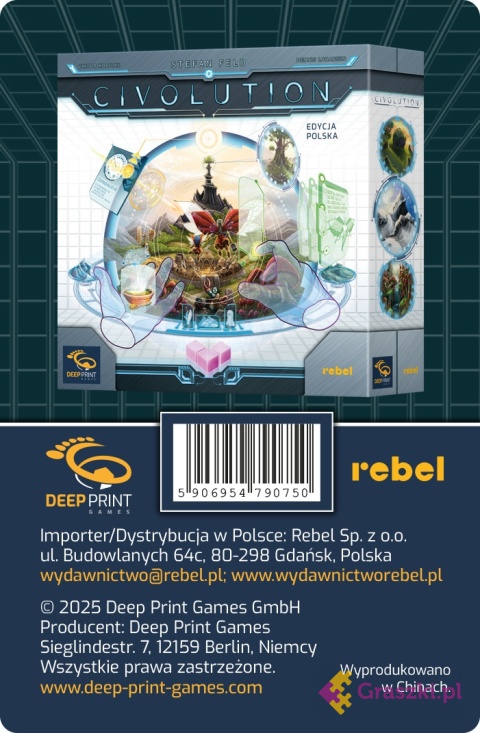 Civolution: Zestaw promocyjny 1 tył Civolution: Zestaw promocyjny 1 tył