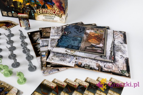 Zombicide: Biała Śmierć TMNT - Zderzenie Czasów plansza Zombicide: Biała Śmierć TMNT - Zderzenie Czasów plansza