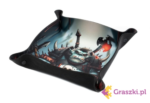 Tacka na kości - Dice Tray - Ork 22x22 cm Tacka na kości - Dice Tray - Ork 22x22 cm