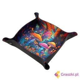 Tacka na kości - Dice Tray - Kraina Grzybów 22x22 cm