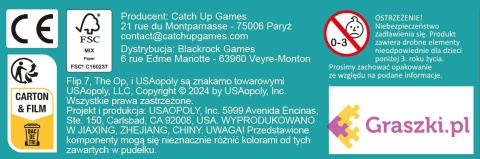 Flip 7 ostrzeżenie Flip 7 ostrzeżenie