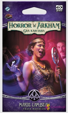 Horror w Arkham LCG: Marie Lambeau talia badacza